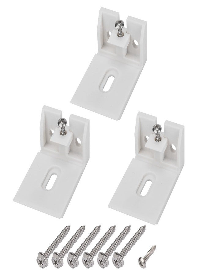 EAORBD Blinds Shade Bracket for Hunter Douglas Duette Bracketm, 3/4" Blind Mounting Bracket for Honeycomb, Cellular, Duette, Applause Shades, Stanard Pull Cord Douglas Brackets 3pc - Image 1